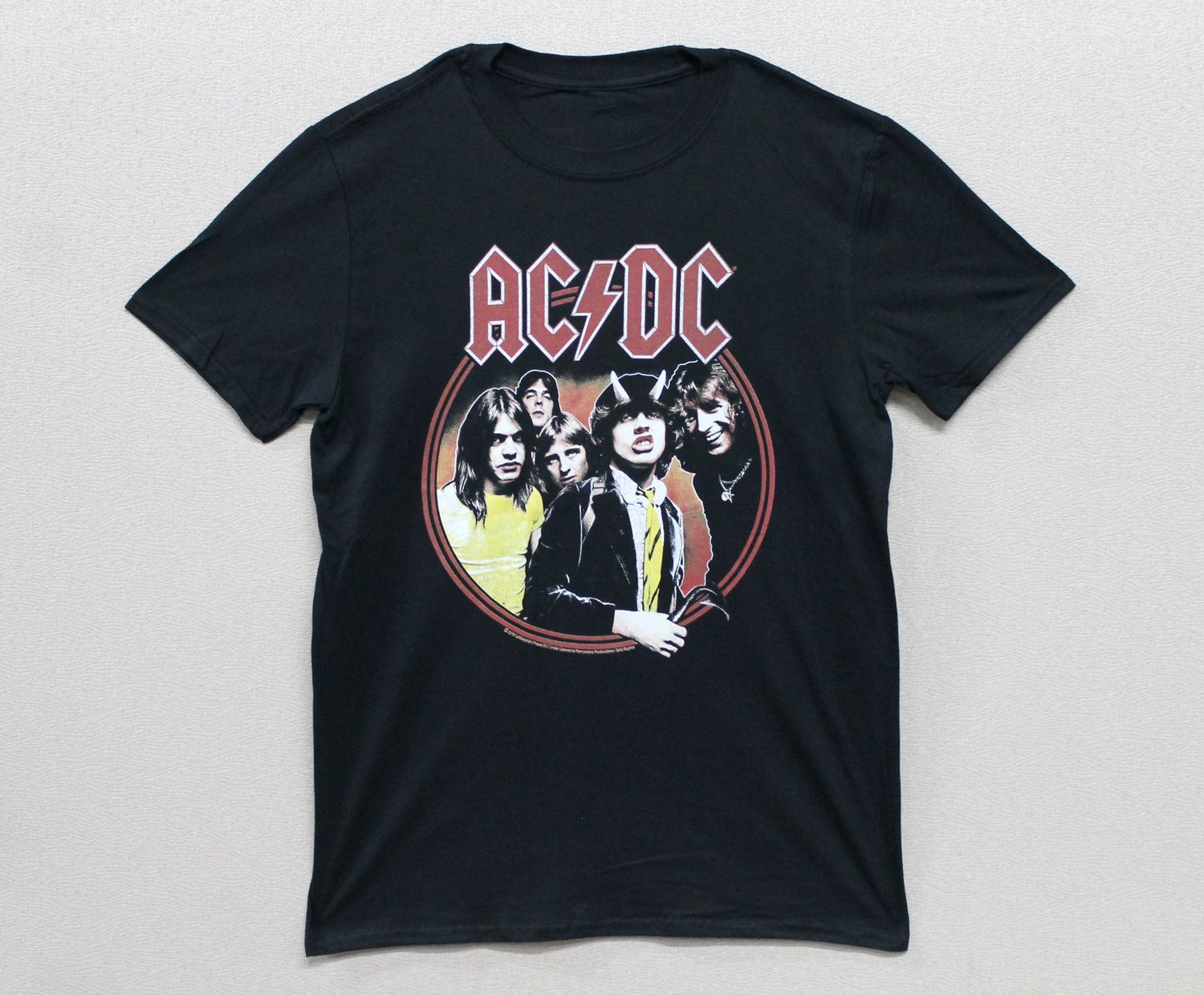 AC/DC Highway to Hell Circle - Black