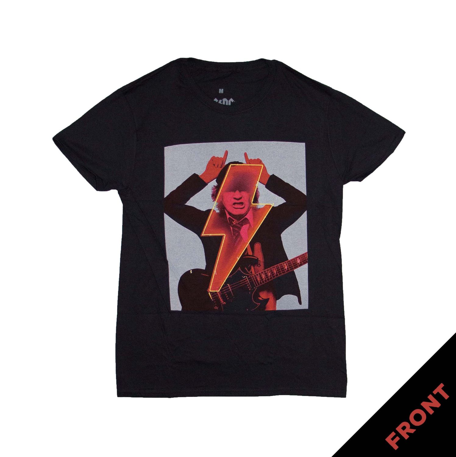 AC/DC - Angus Finger Horns Neon - BLK