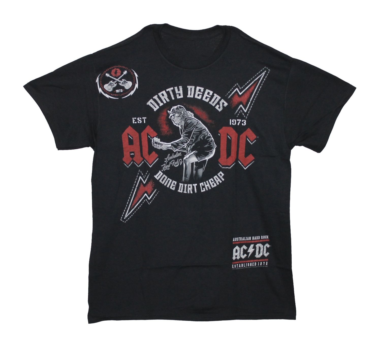 AC/DC - "Dirty Deeds" Australian Hard Rock - Black