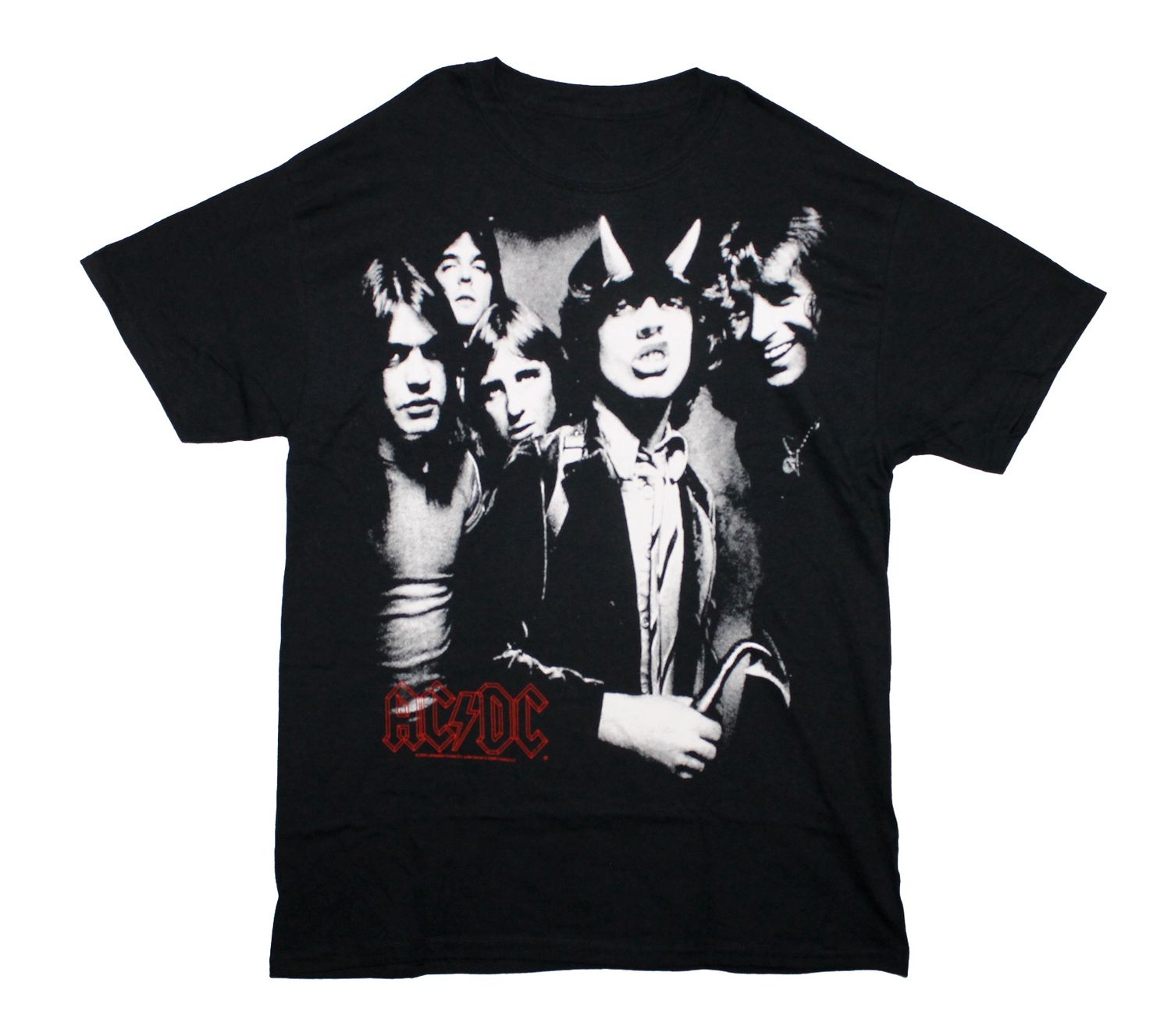 AC/DC B&amp;W Highway to Hell Group - Black