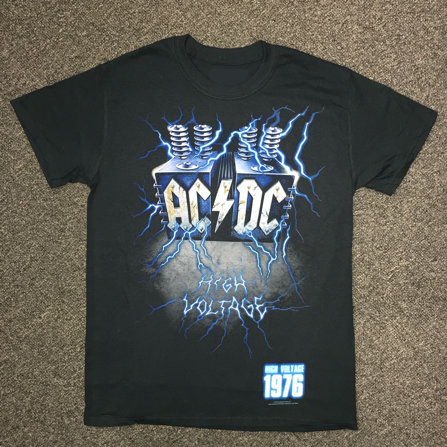 AC/DC Live Wire High Voltage - Black