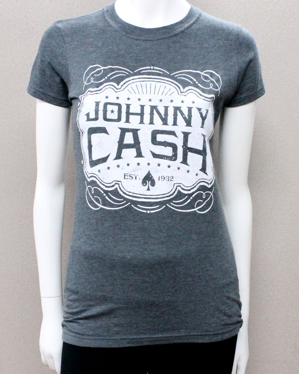 Johnny Cash Emblem Women's - GRY