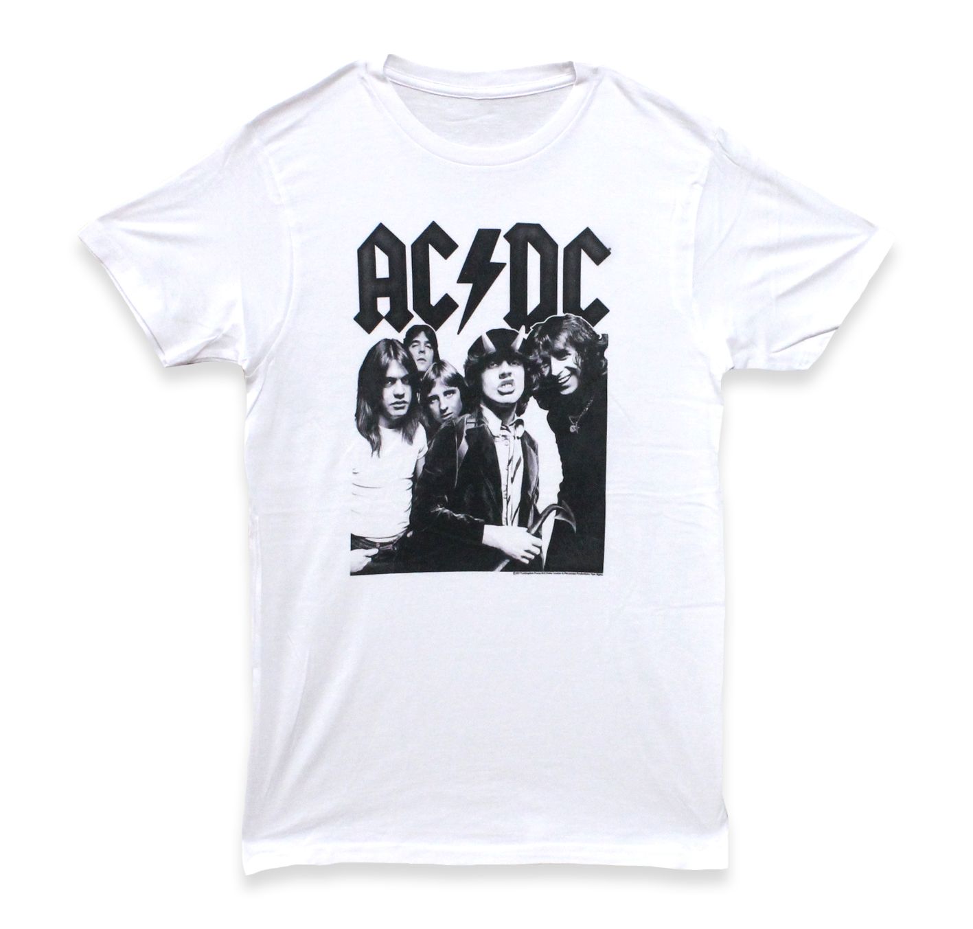AC/DC Group Logo - White