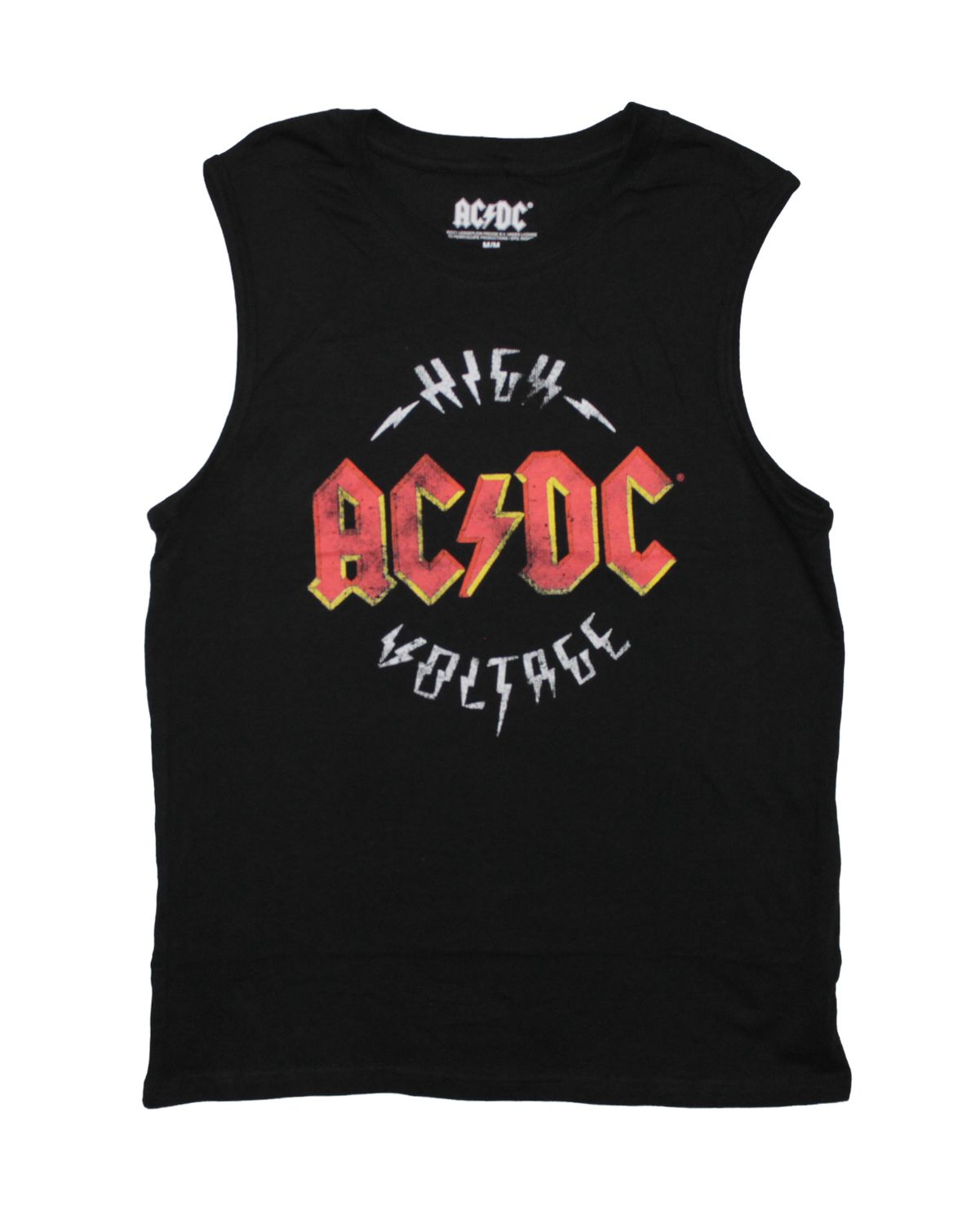 AC/DC High Voltage Tank Top - BLK