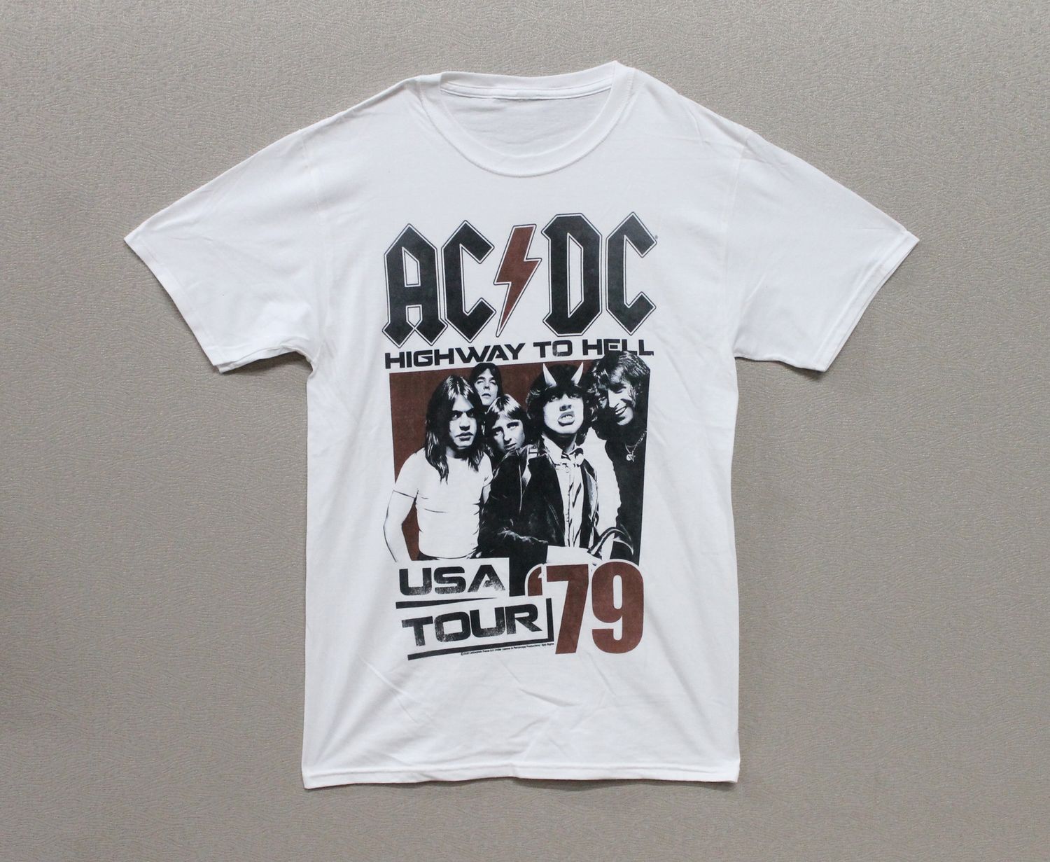 AC/DC Highway to Hell US Tour 79 - White