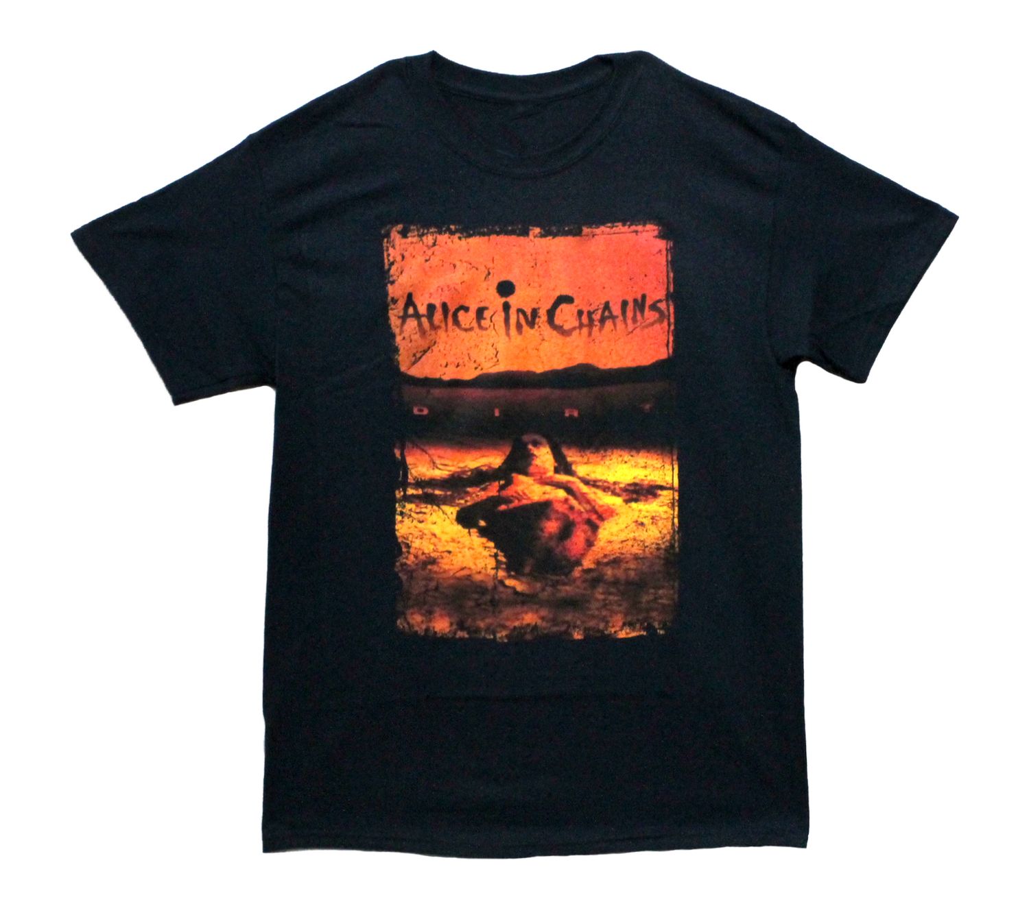 Alice in Chains Dirt Ver. 2 (Ragged Edges) - Black