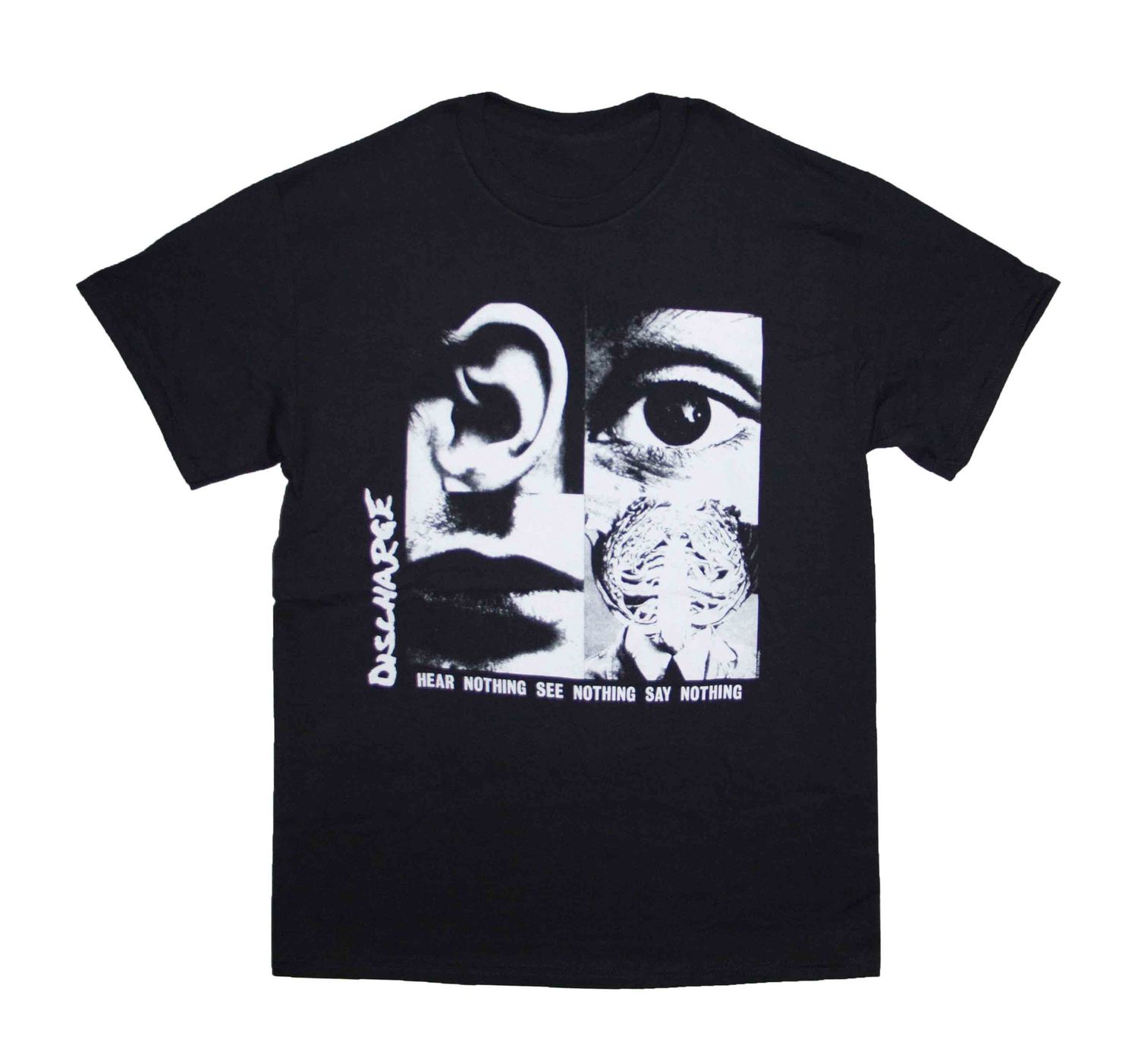 Discharge Hear Nothing - Black