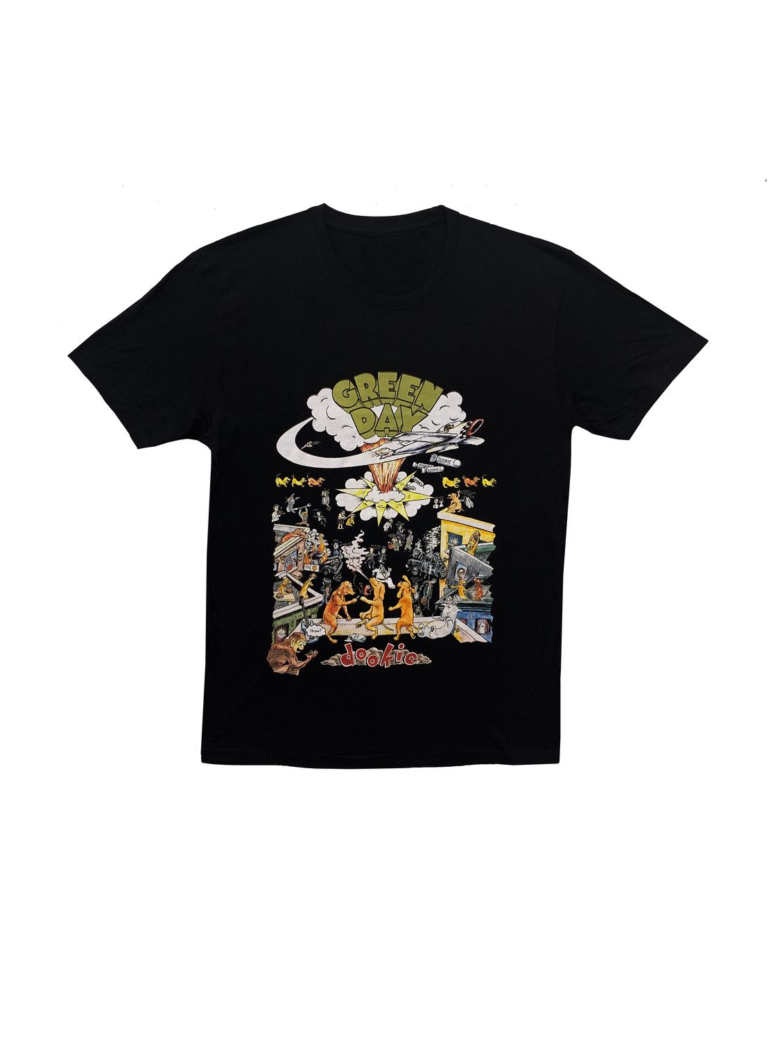 Green Day Dookie Poster ('94 Tour) - Black