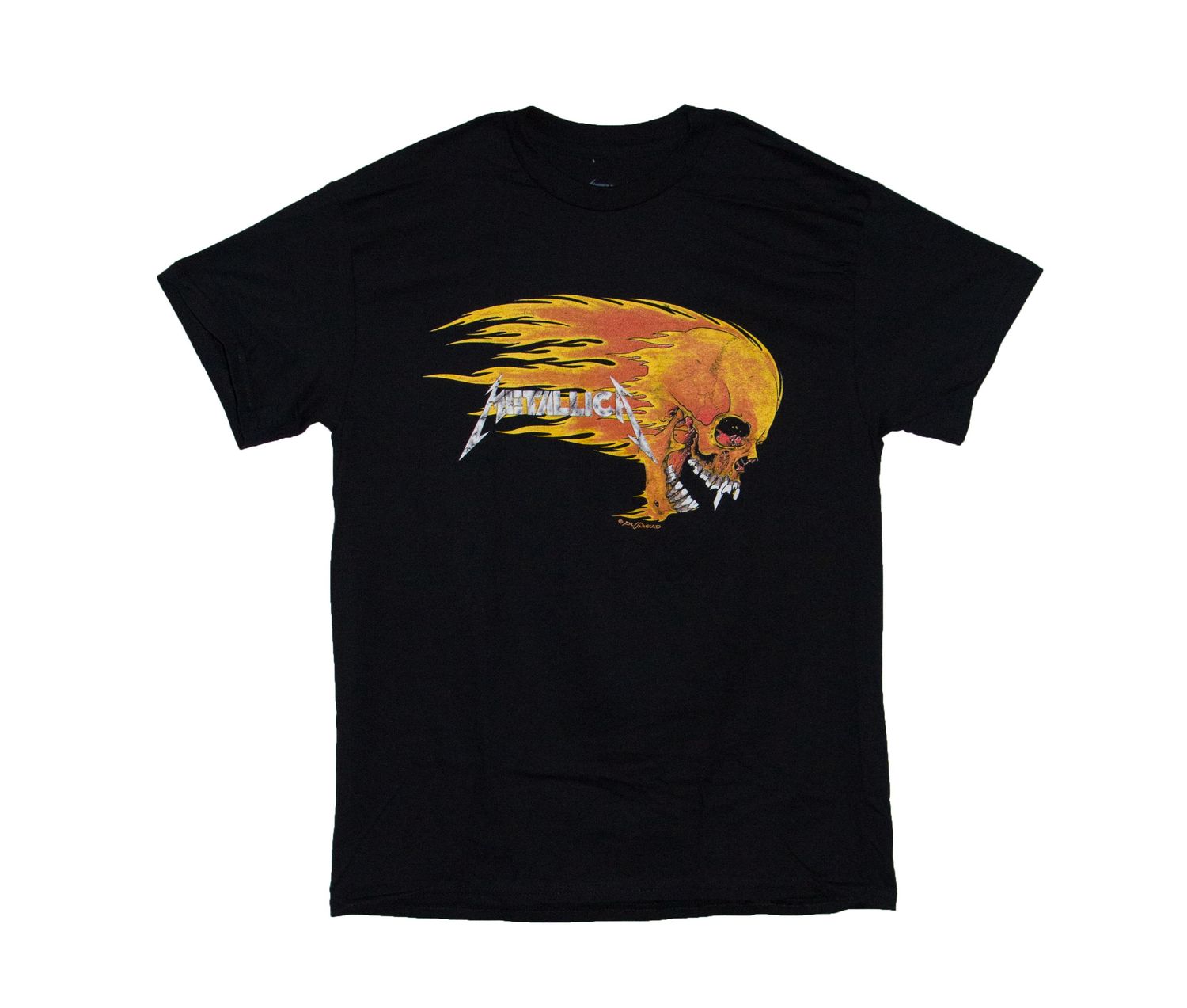 Metallica - Flaming Skull Ver. 2 - BLK