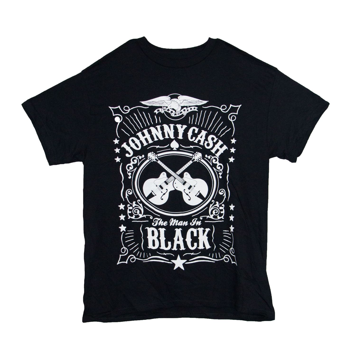 Johnny Cash - MIB Whiskey Label - BLK
