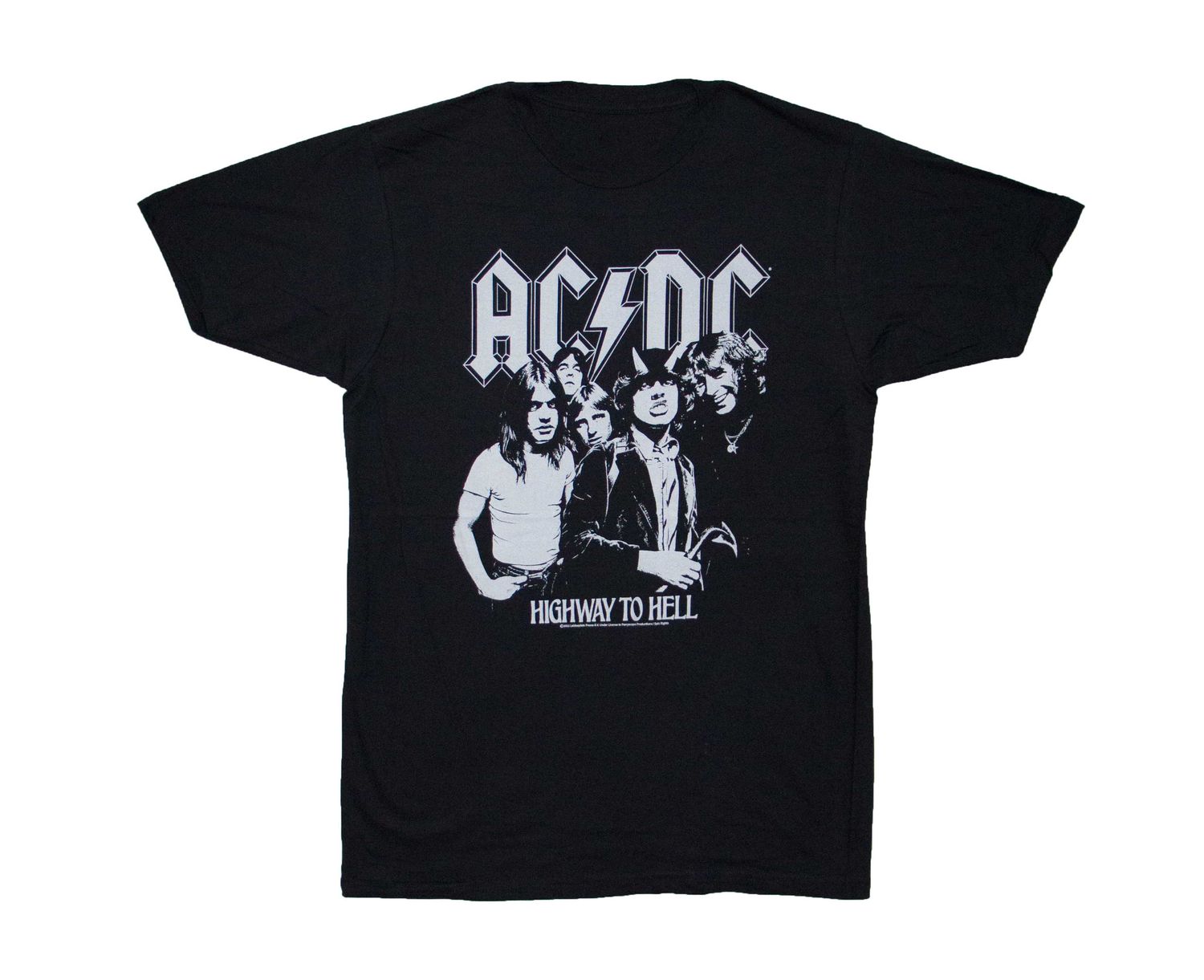 AC/DC Highway to Hell Photo B&amp;W- BLK