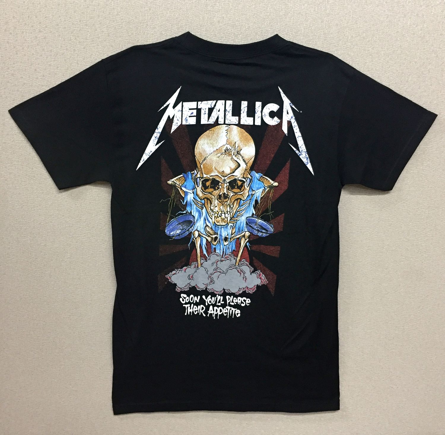 Metallica Money TipS Scales Blue Writing - BLK