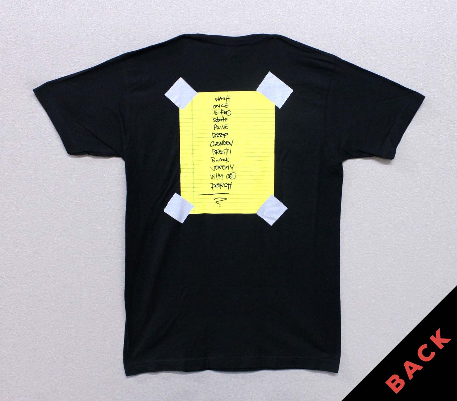 Pearl Jam Alive Stickman - Black