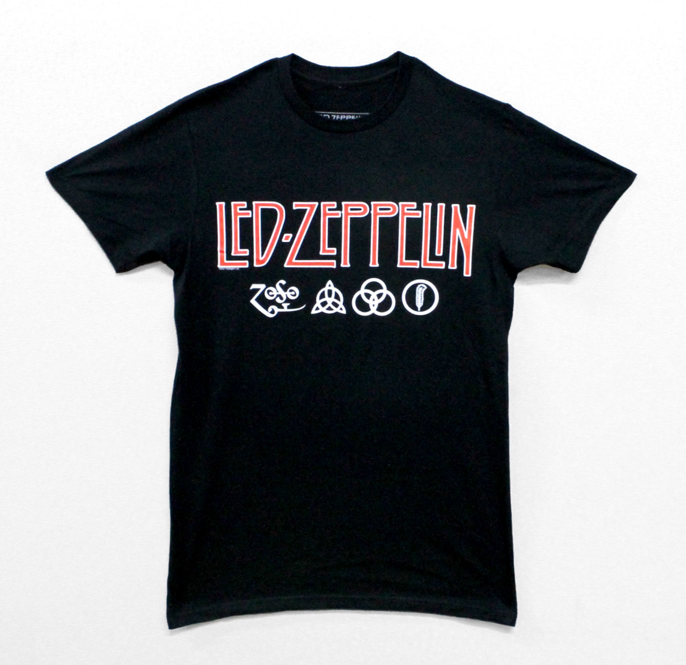 Led Zeppelin Logo &amp; Symbols - Black