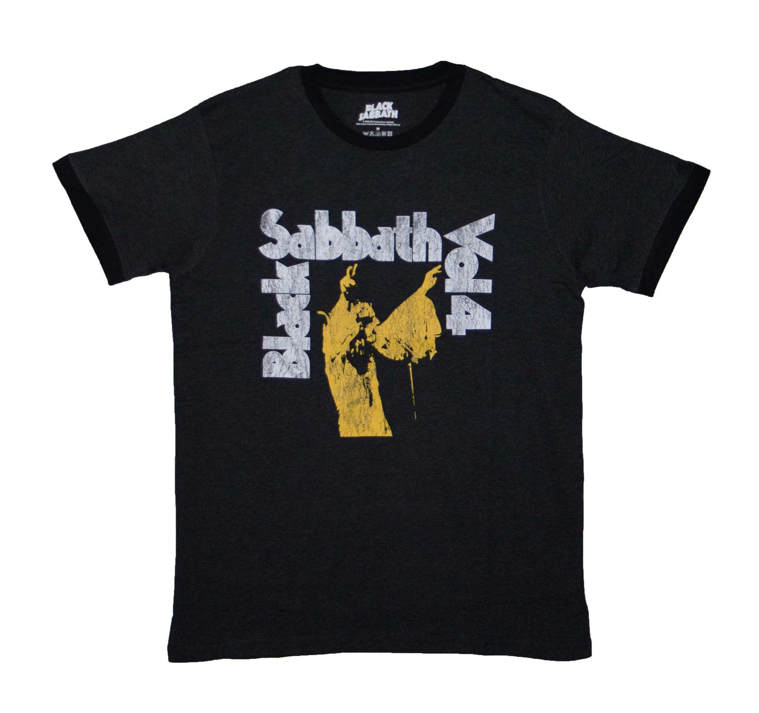 Black Sabbath - Vol. 4 Ver. 4 - HEATHER RINGER BLK
