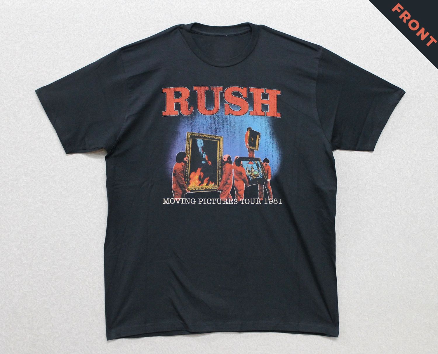 Rush - Moving Pictures 1981 Tour Ver. 2 (Dark) - BLK