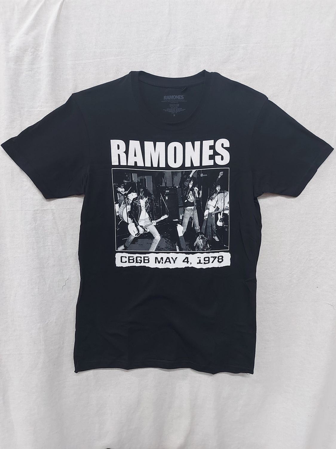 Ramones CBGB 1978 -BLK