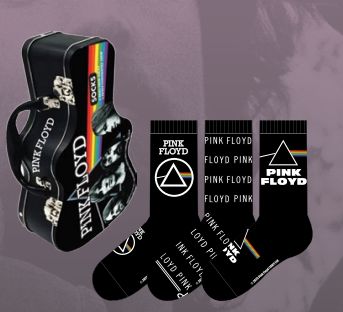 Pink Floyd - 3 Pack Guitar Tin Socks