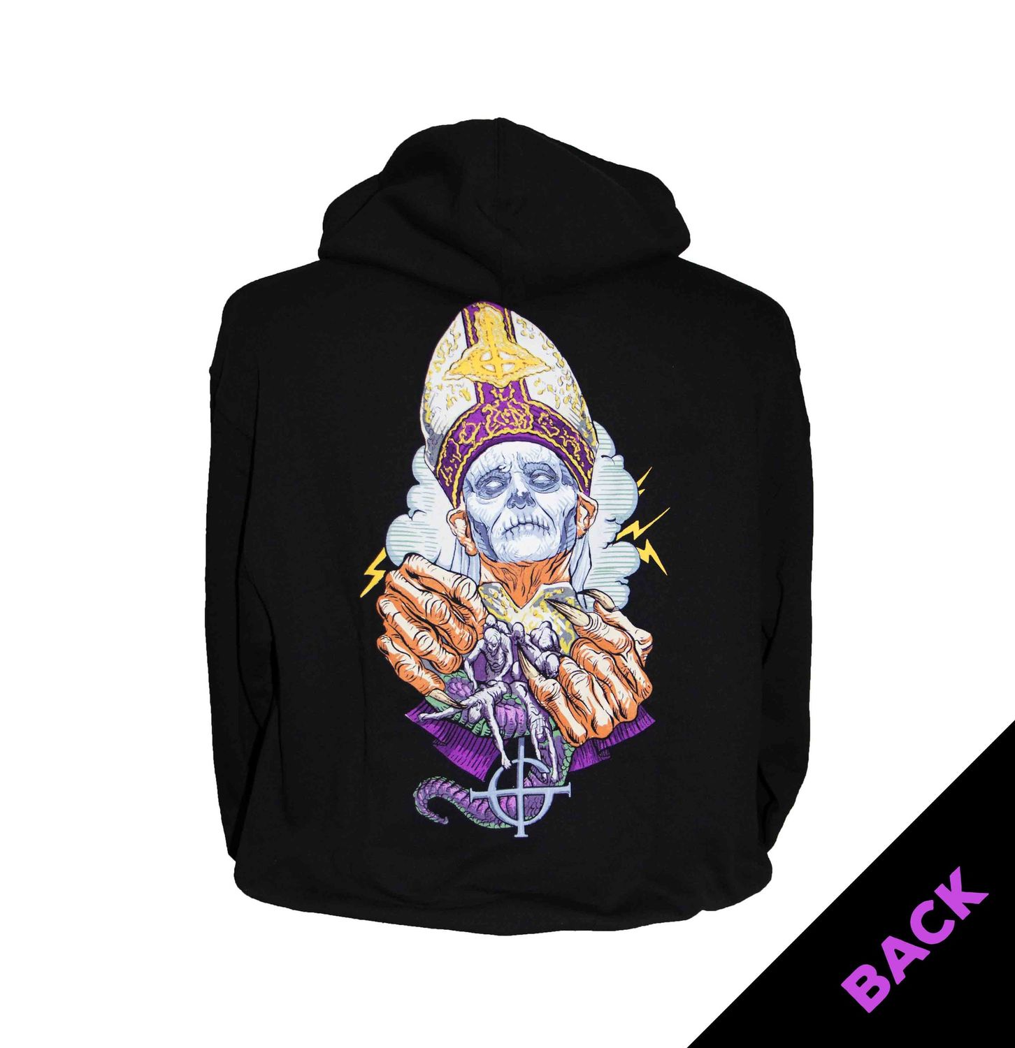 Ghost - Prayer Hands Pullover Hoodie - BLK