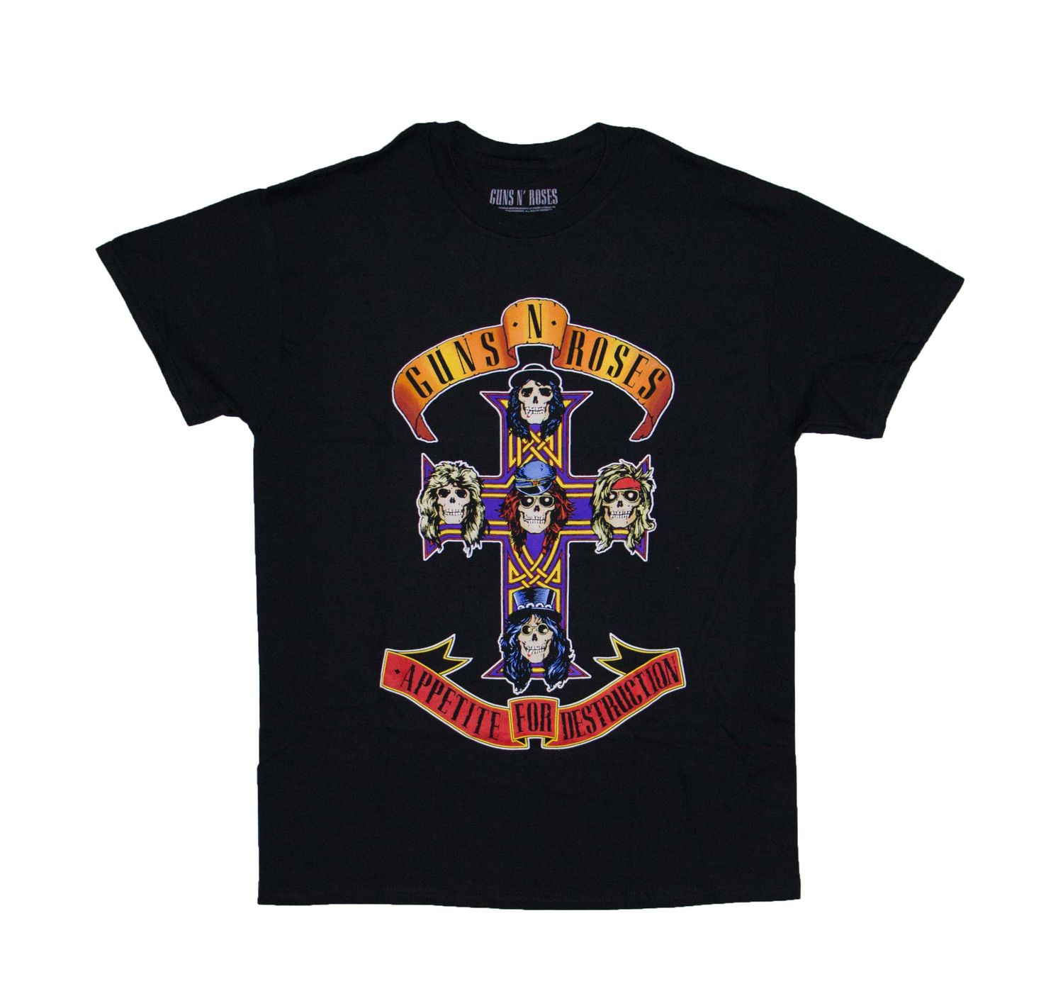 Guns N Roses Jumbo Appetite - Black