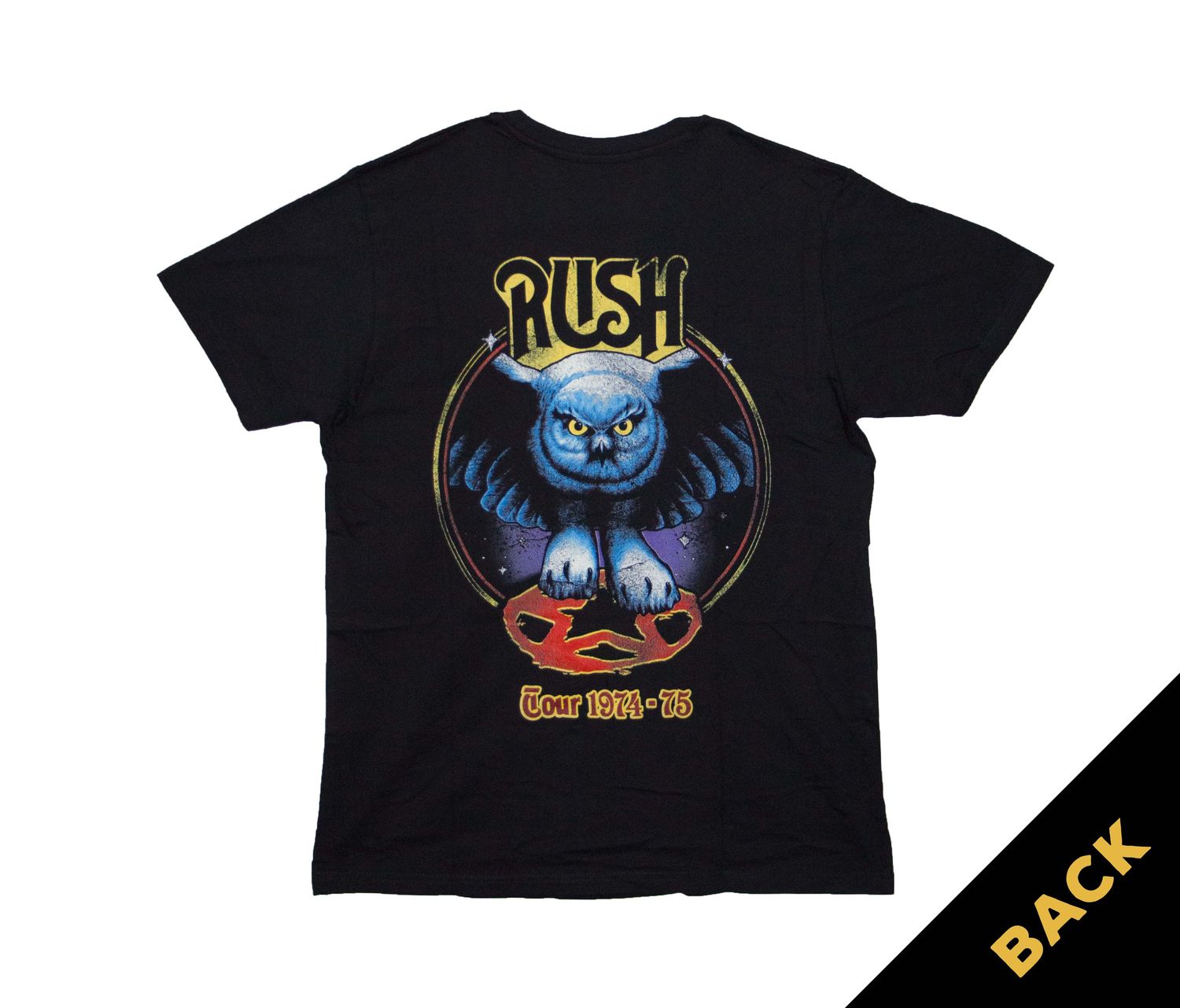 Rush Tour '74-'75 Fly By Night -BLK