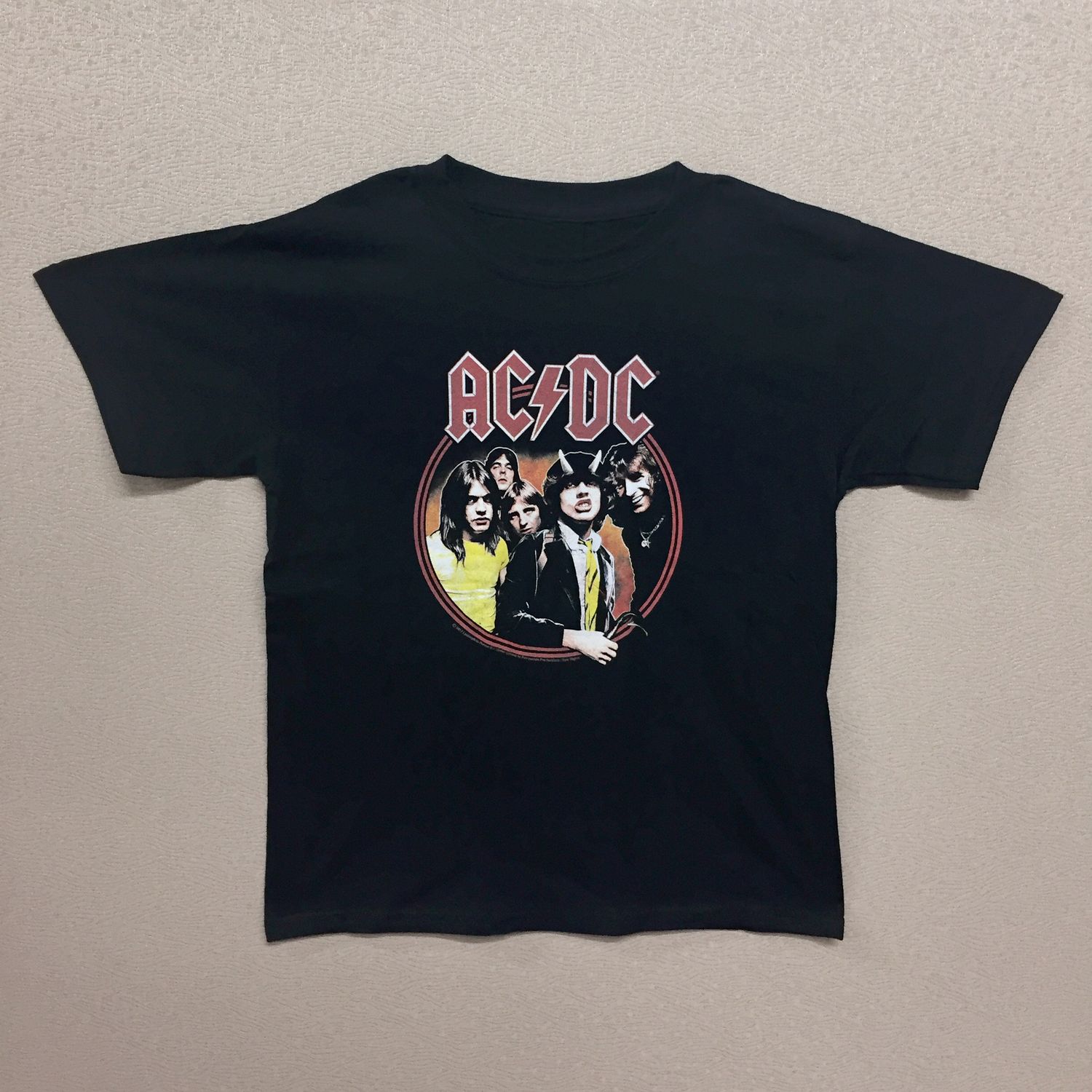 AC/DC Highway to Hell Circle Youth Tee - Black