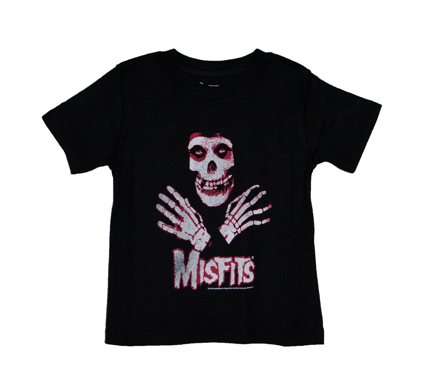 Misfits - Red Hands Toddler Tee - BLK