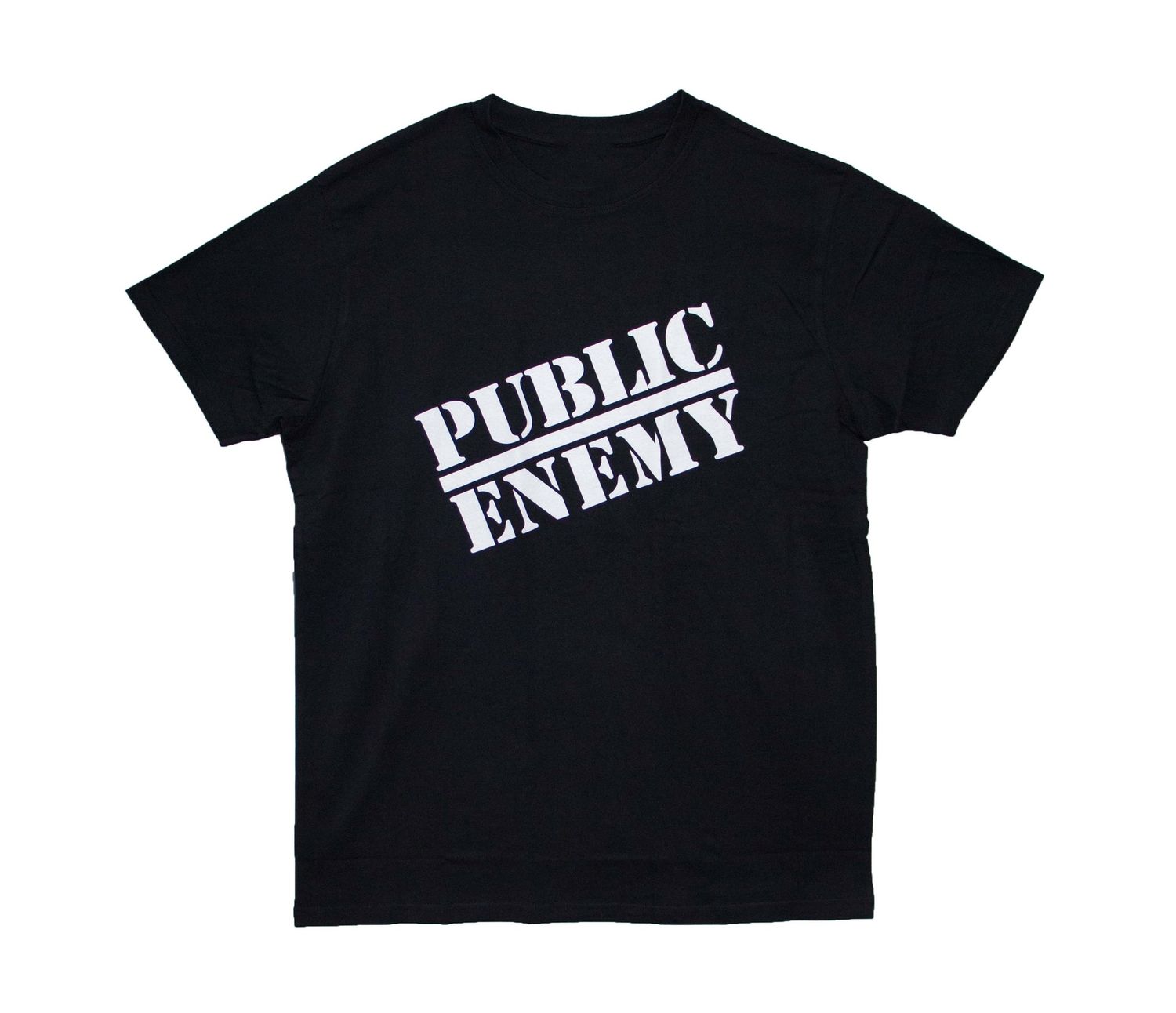 Public Enemy Diagonal Logo - BLK
