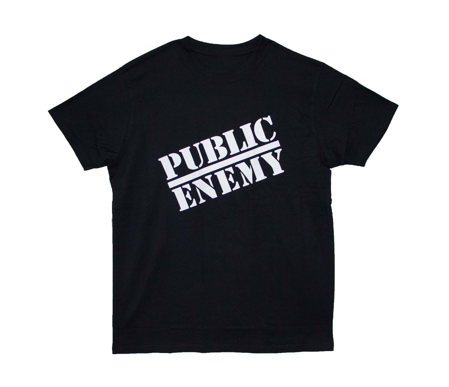 Public Enemy Diagonal Logo - BLK