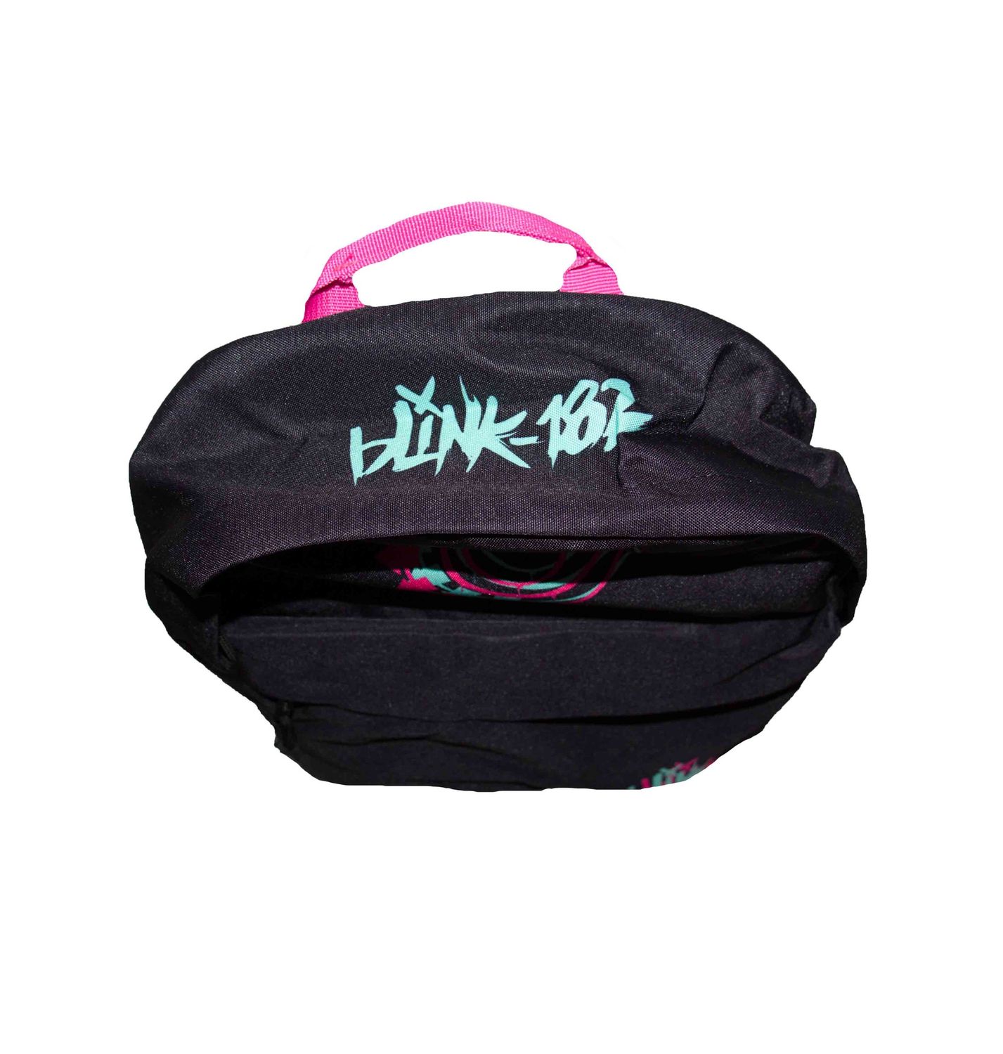 Blink 182 Neon Smiley Logo Backpack