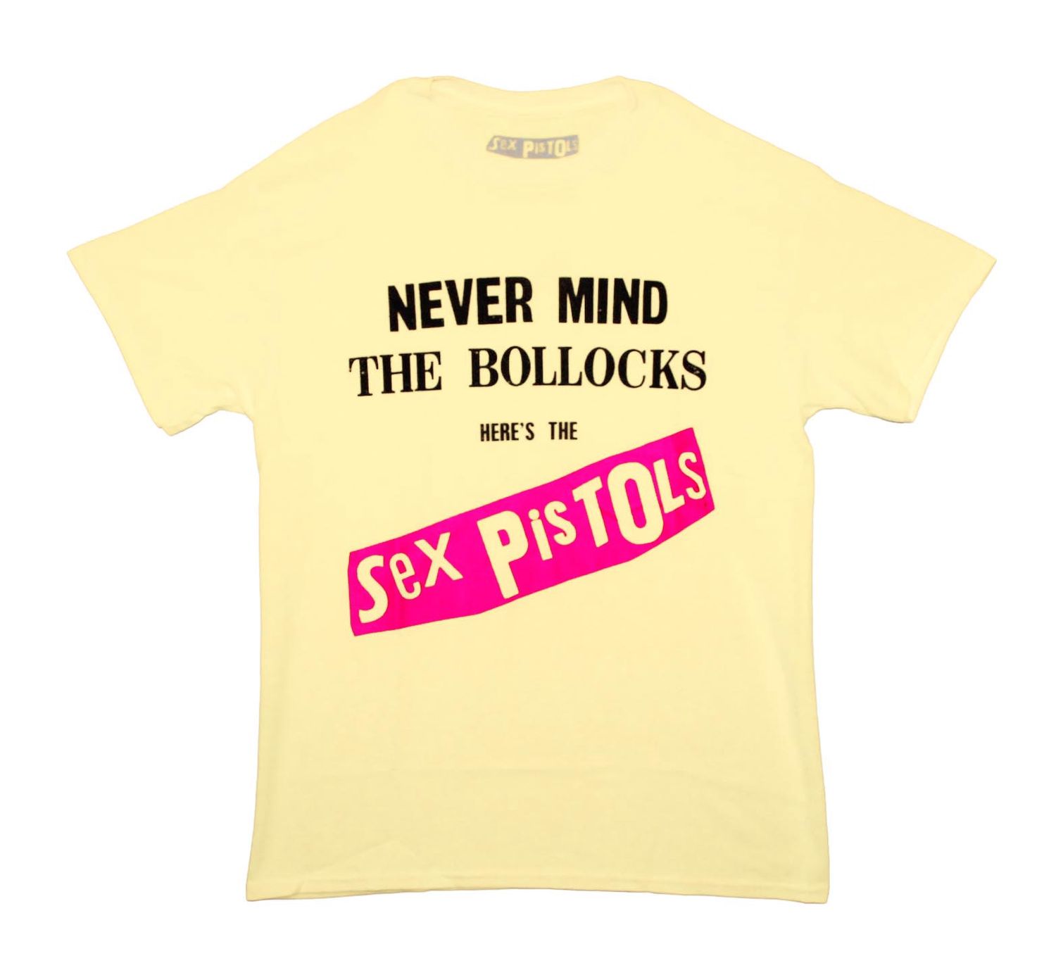 Sex Pistols - Never Mind The Bollocks Super Pale - YELLOW