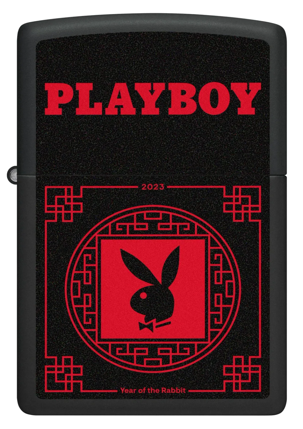 218-110251 Playboy Red Scan Zippo Lighter