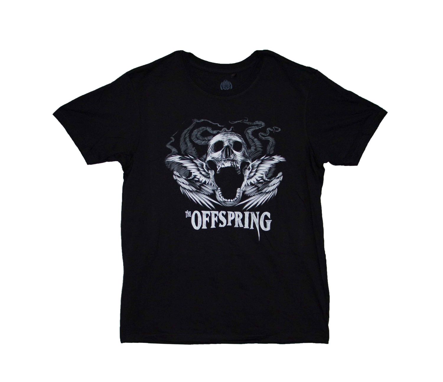 The Offspring - Feather Wing Skull - BLK