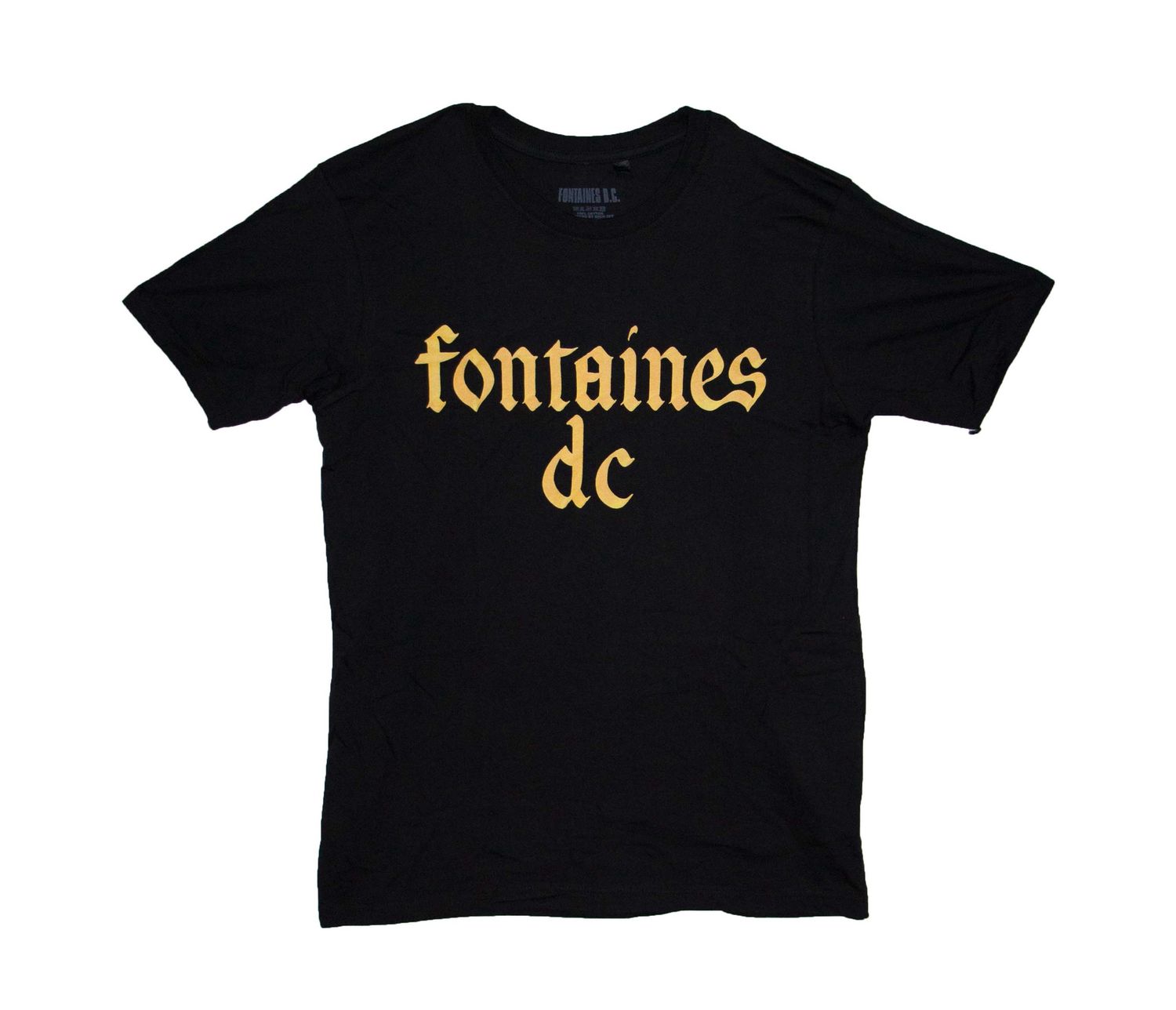 Fontaines D.C. - Gothic Font - BLK