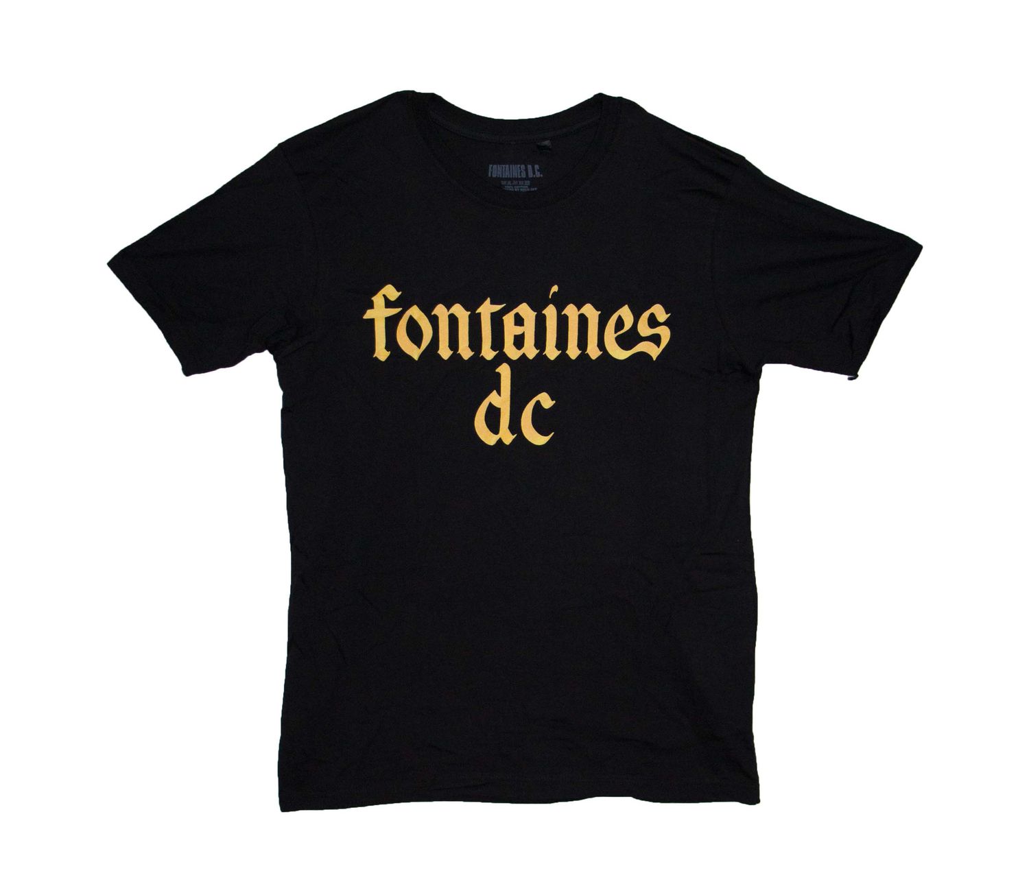 Fontaines D.C. - Gothic Font - BLK