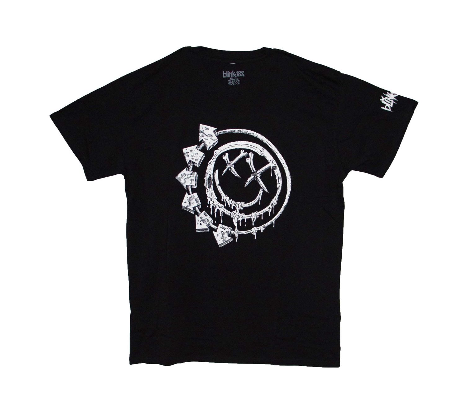 Blink 182 - Bones Logo - BLK