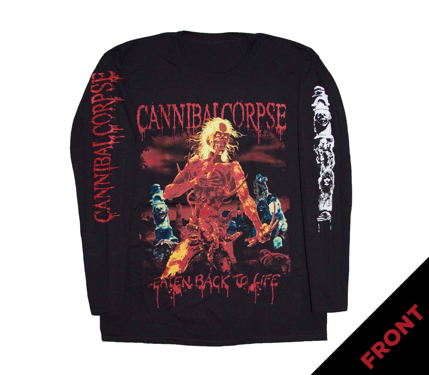 Cannibal Corpse - Eaten Back to Life Ver. 4 Longsleeve - BLK