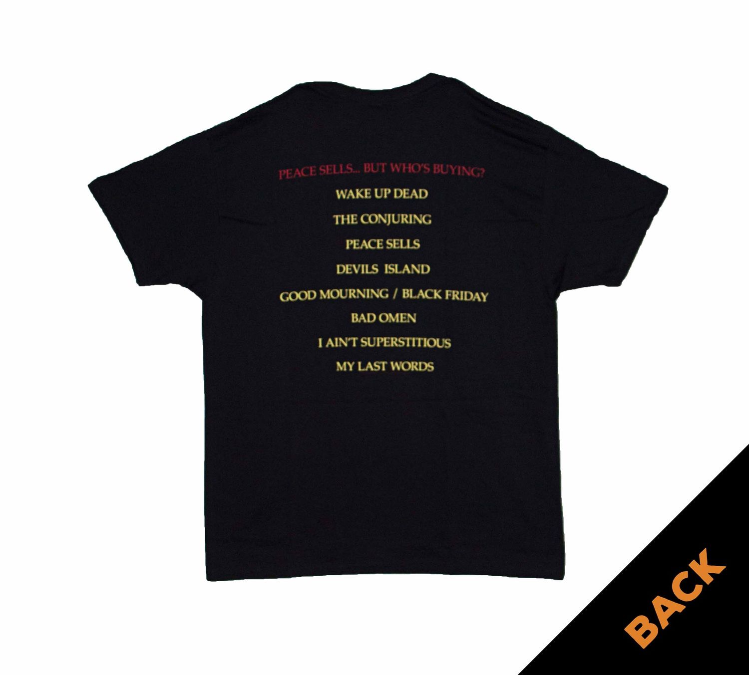 Megadeth - Peace Sells... Ver. 3 Circle - BLK