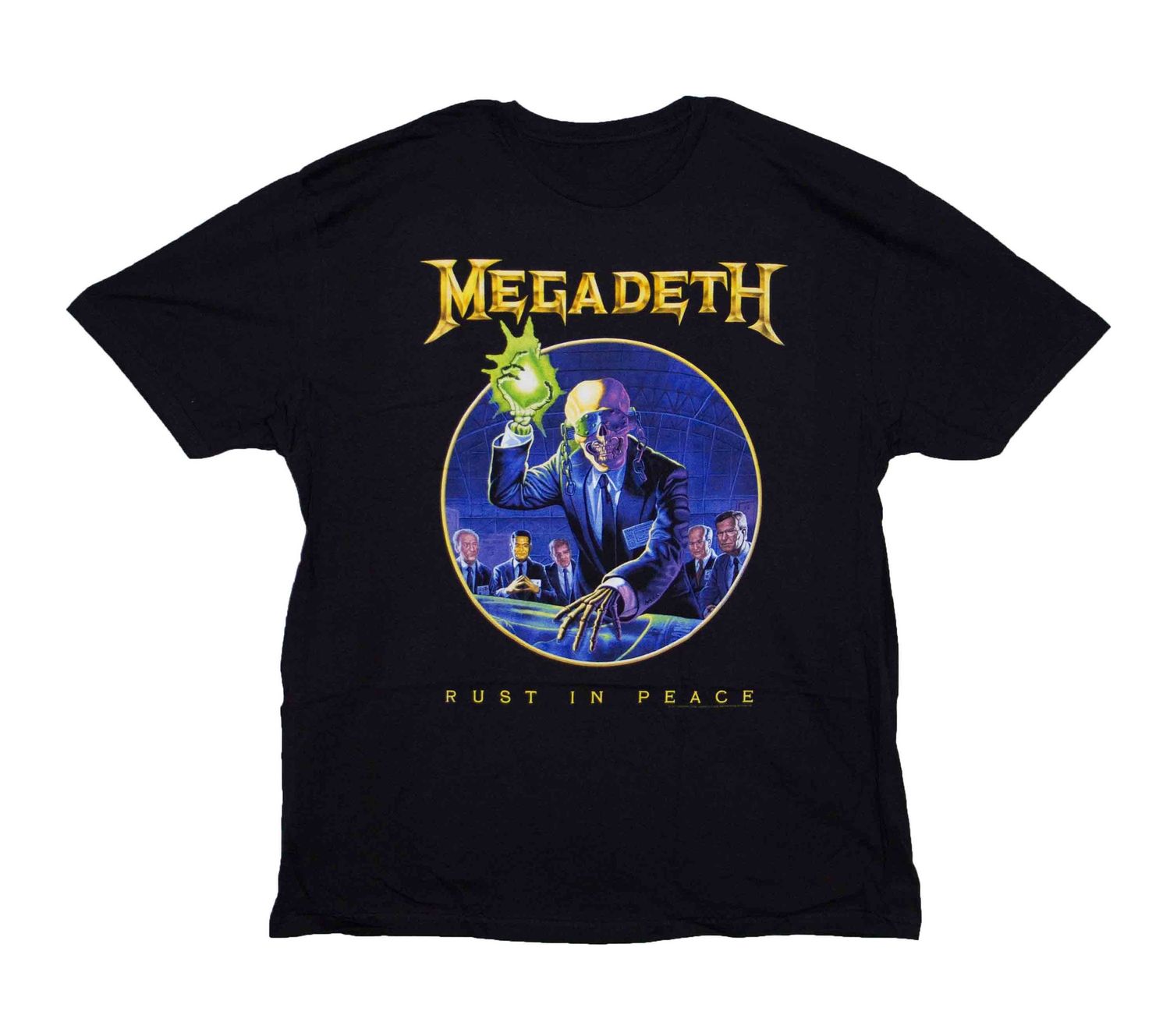 Megadeth - Rust In Peace Ver. 3 Circle - BLK