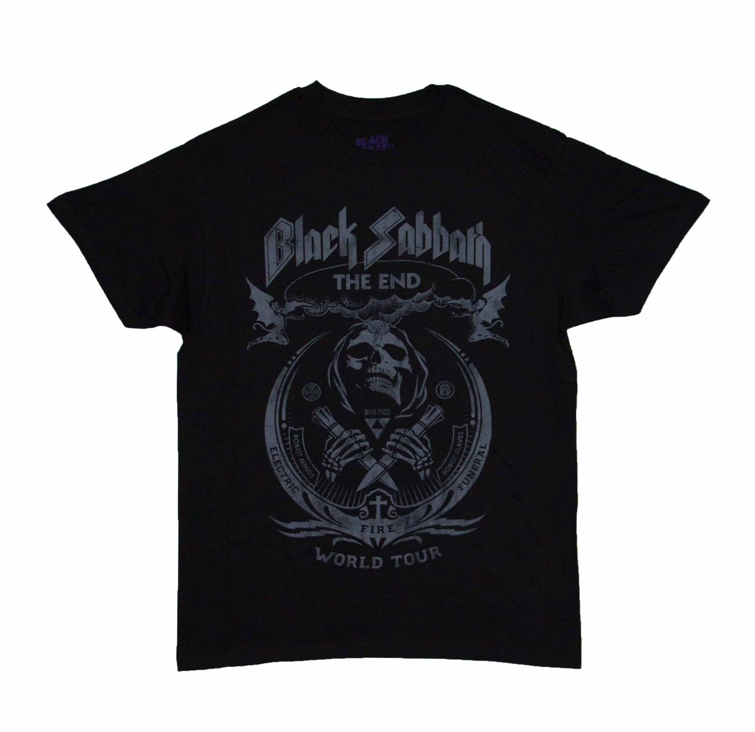 Black Sabbath - The End Tour Mushroom Cloud - BLK