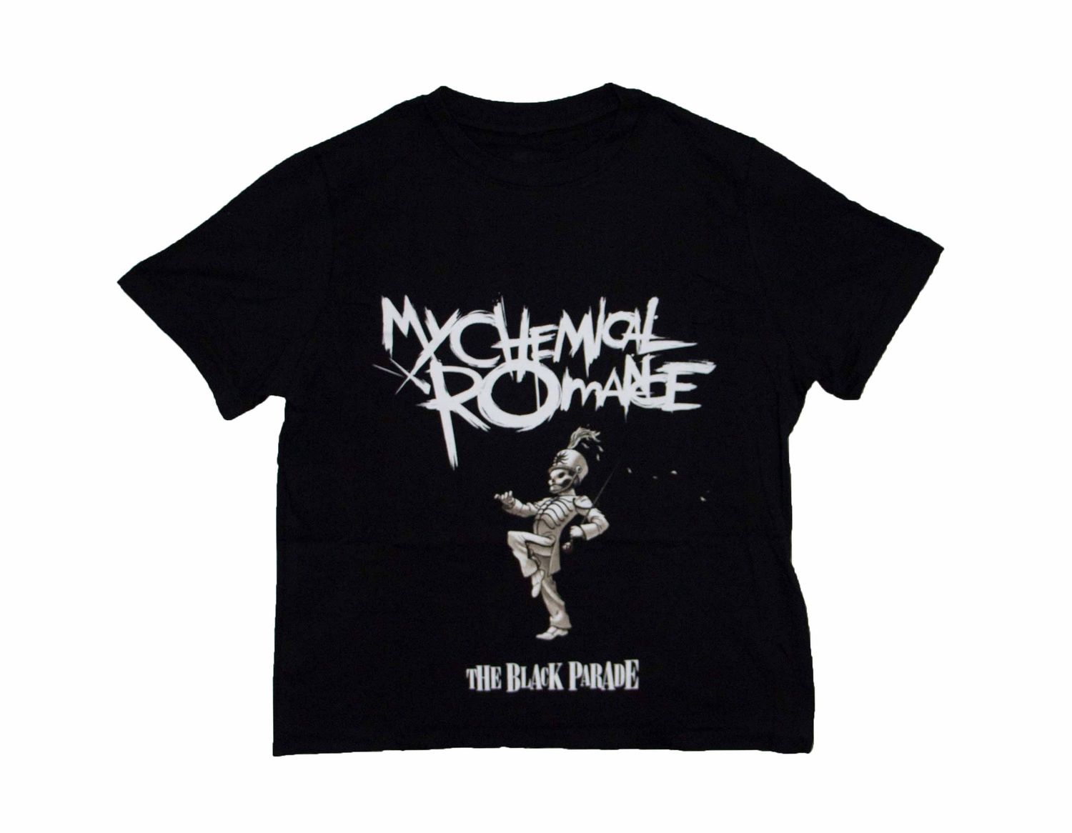 My Chemical Romance The Black Parade Ladies Crop Top - BLK