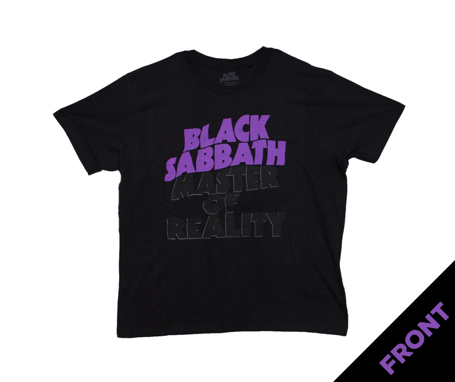 Black Sabbath - Master Of Reality Back List - BLK