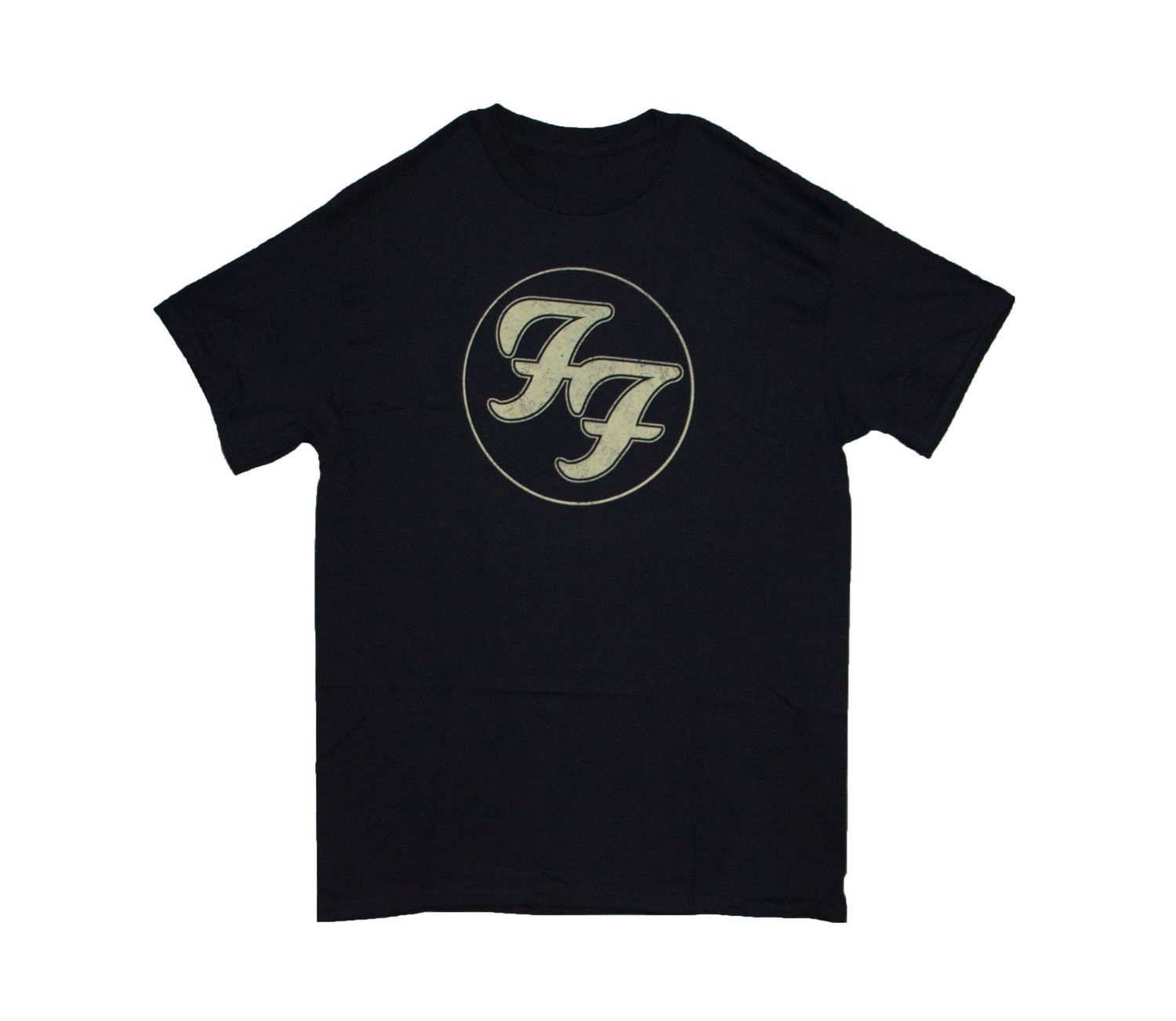 Foo Fighters - Distressed Logo - BLK