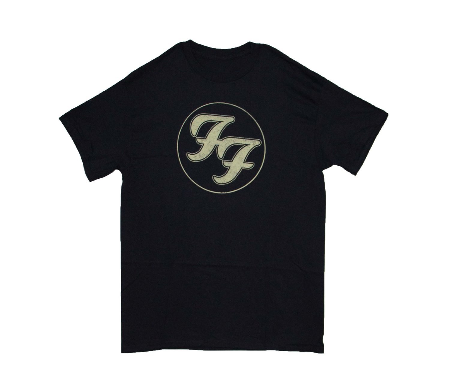 Foo Fighters - Distressed Logo - BLK
