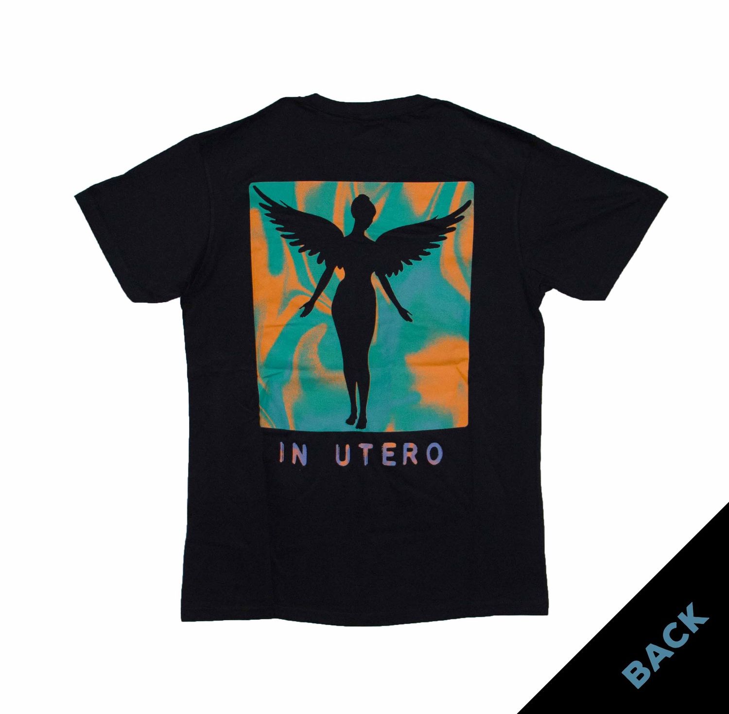 Nirvana - In Utero Angel Swirl - BLK