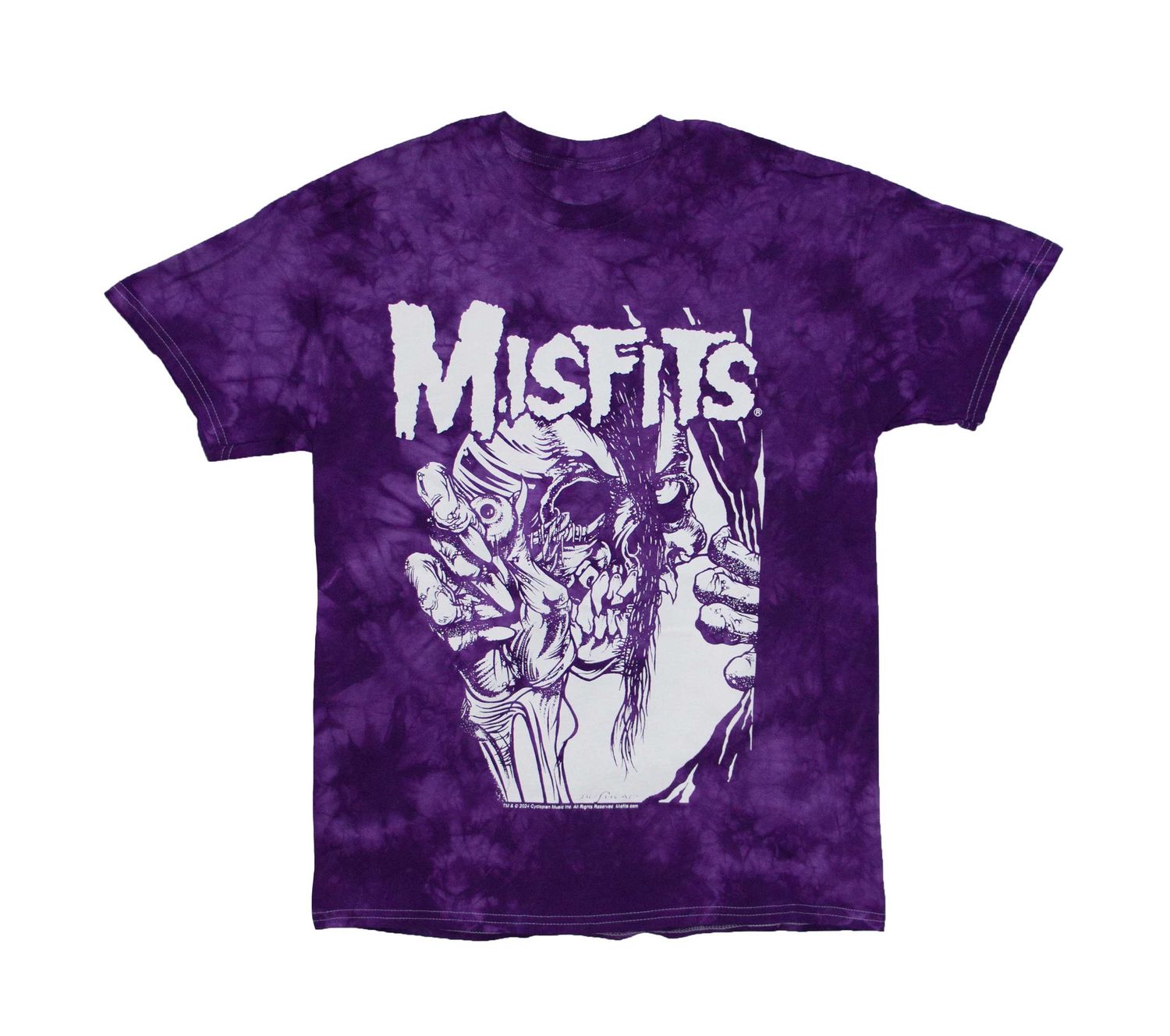 Misfits - Eyeball Purple - TIE DYE