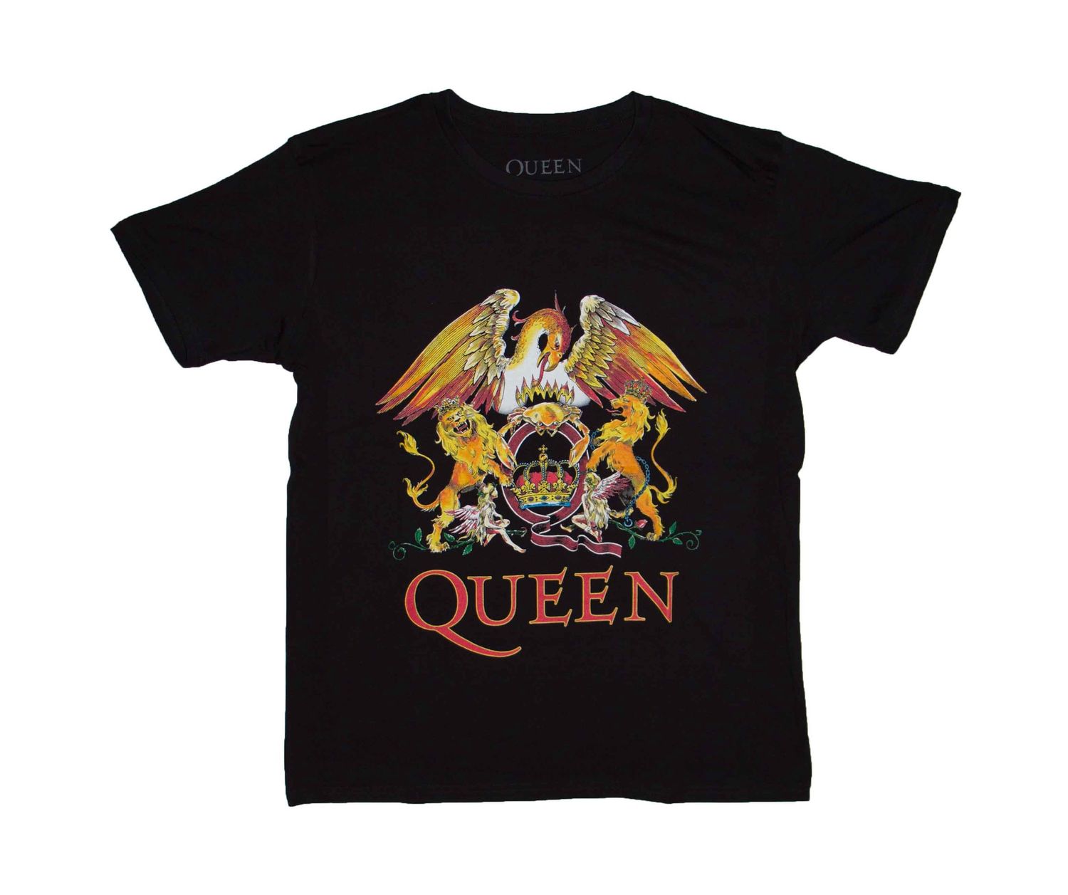 Queen - Classic Crest Ver. 4 (Saturated) - BLK
