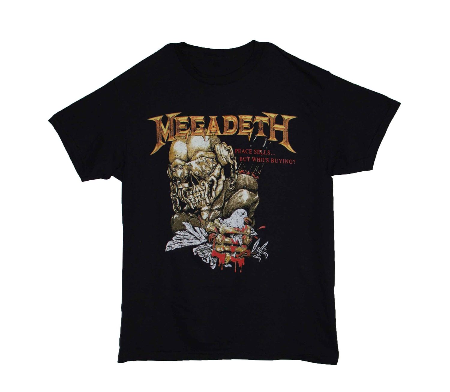 Megadeth - Peace Sells Dove Squeezer - BLK