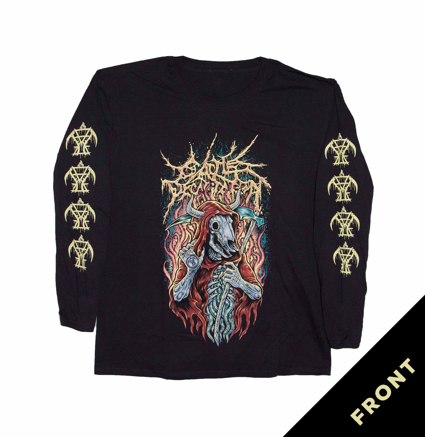 Cattle Decapitation - Reaper Ramirez Longsleeve - BLK
