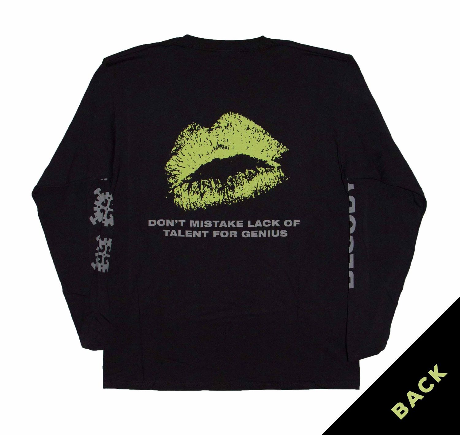Type O Negative Crude Gears Longsleeve Ver. 2 - BLK